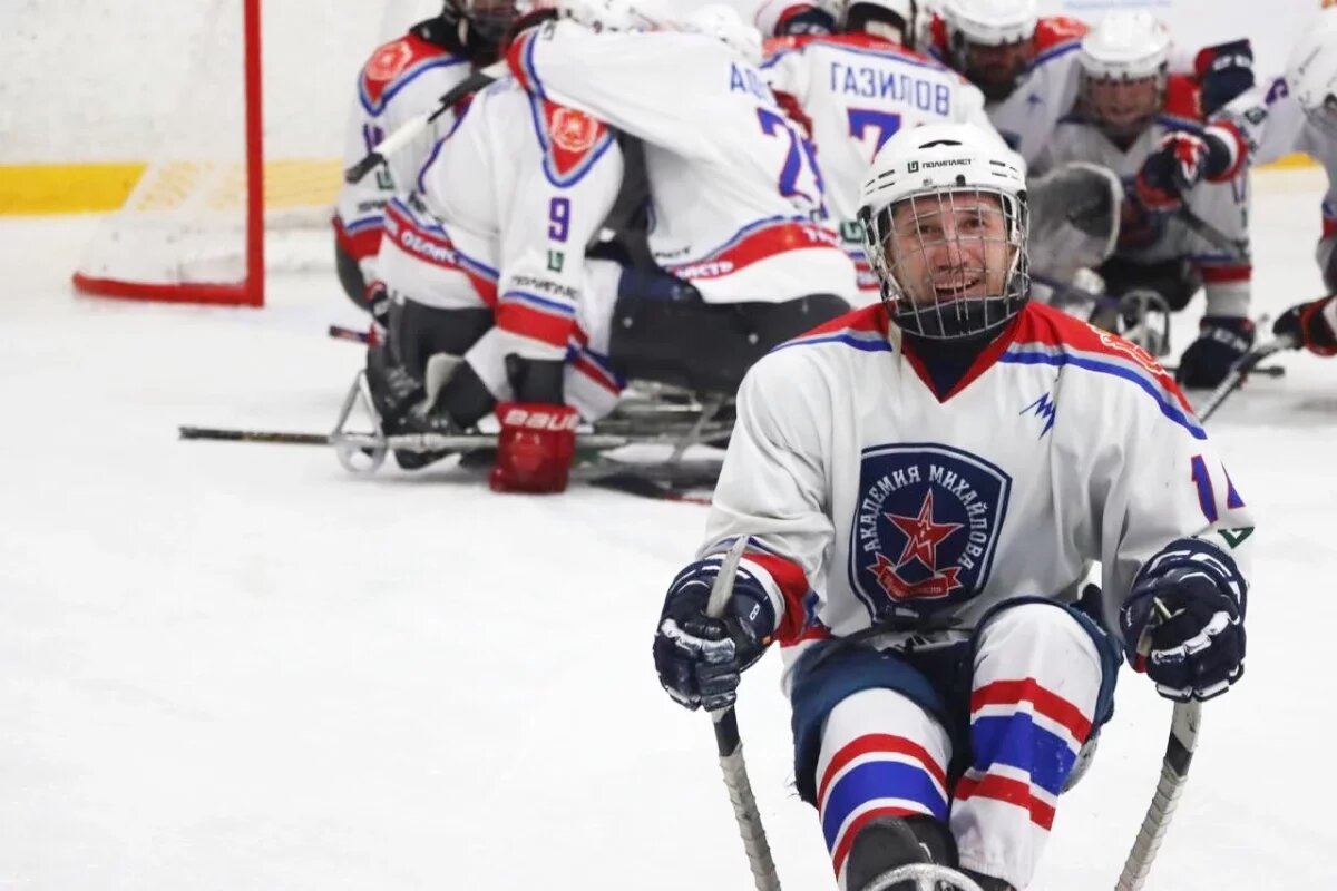    Тульские спортсмены победили на чемпионате России по следж-хоккею