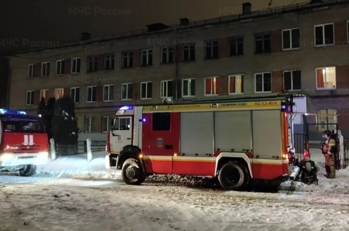    В Самаре ночью произошёл пожар в Школе-интернате № 1