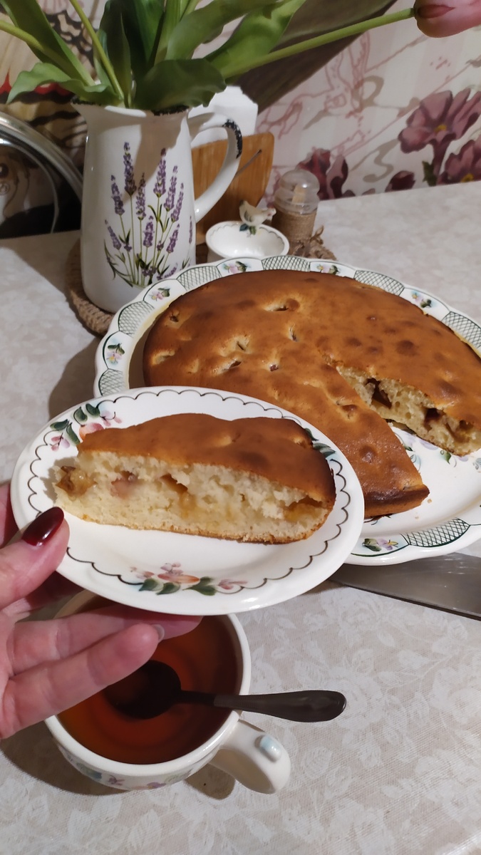 Быстрый пирог к чаю