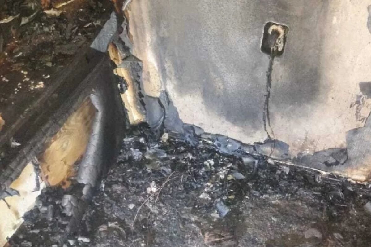    В Хабаровском крае в пожаре погиб полуторагодовалый ребенок