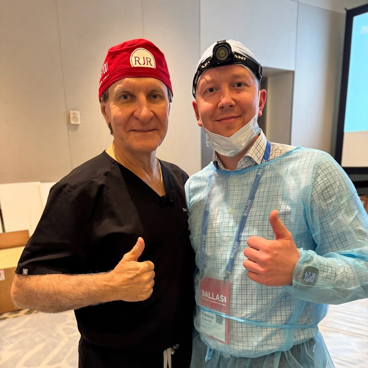 Доктор Род Рорих и Александр Зайцев.