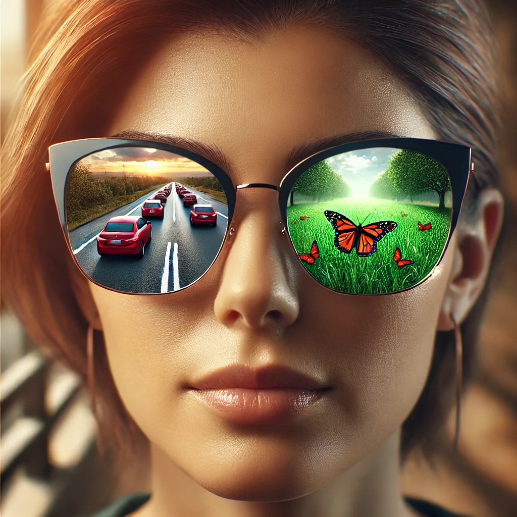 Ты видишь то, во что веришь. А что отражается в твоих линзах?