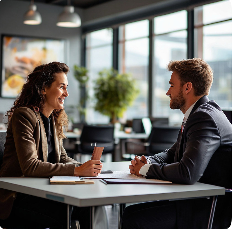 Беседа с работодателем…