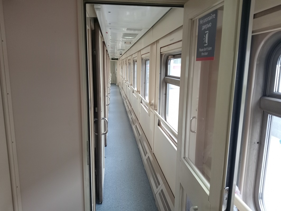 Вагон 306-го поезда "Москва-Сухум", 2024. Авторское фото