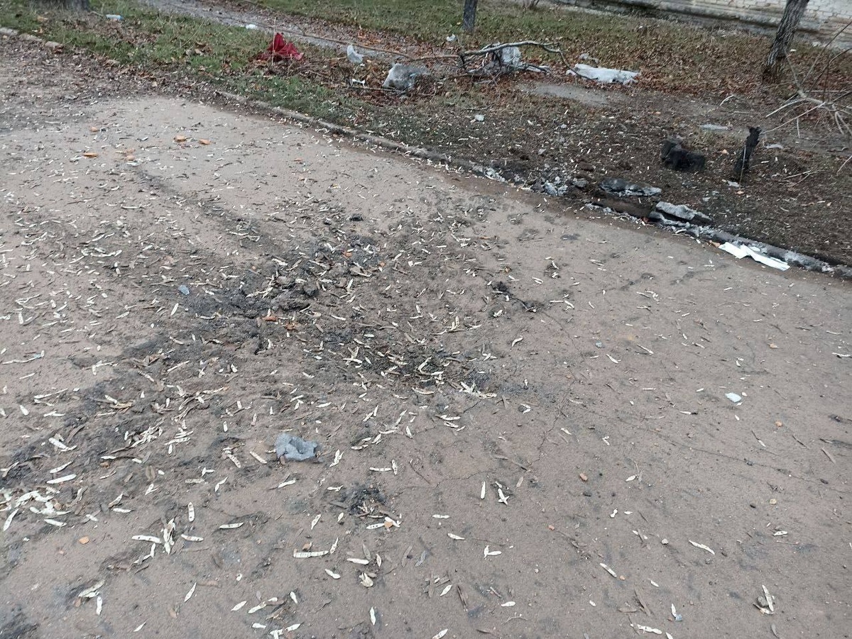 Последствия обстрела ВСУ Новой Каховки 4 марта