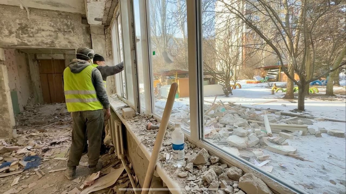    Югра полностью обновит 40-летний детский сад Макеевки