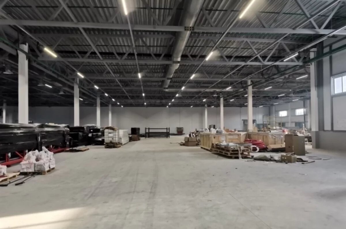    В Дзержинском районе Ярославля строят корпус ткацкого цеха