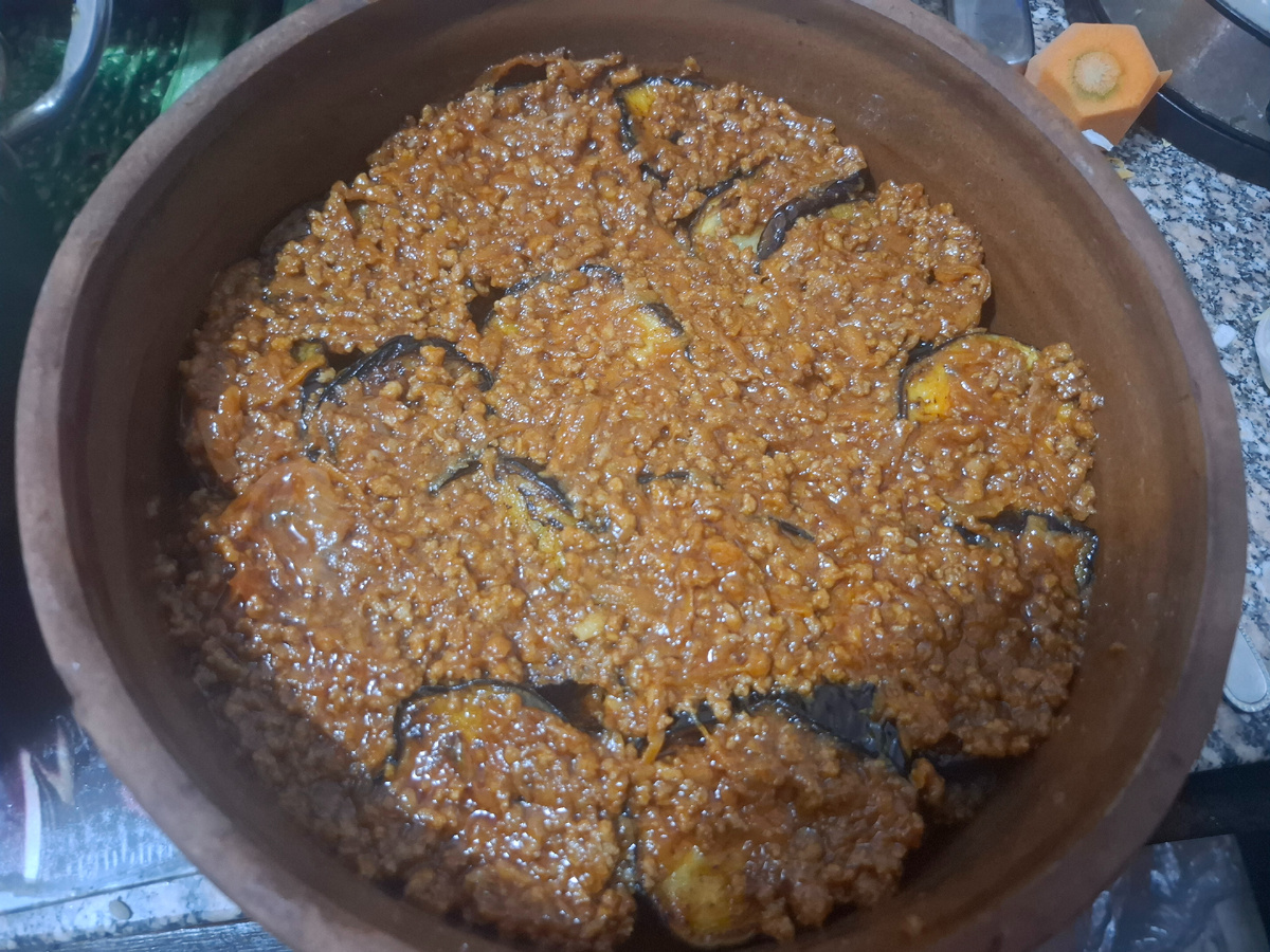 Решила, что все подробно буду фоткать и даже видео сниму, а по факту эт оединственная фотография с процесса приготовления :))