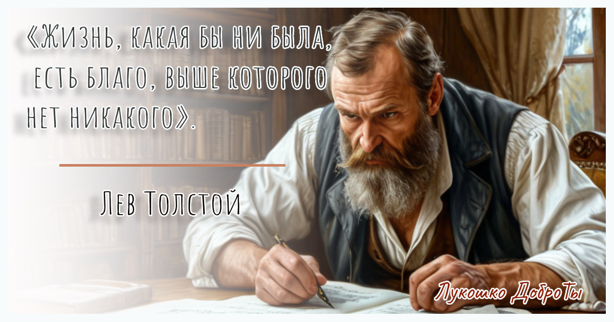 Цитаты замечательных людей: Лев Николаевич Толстой