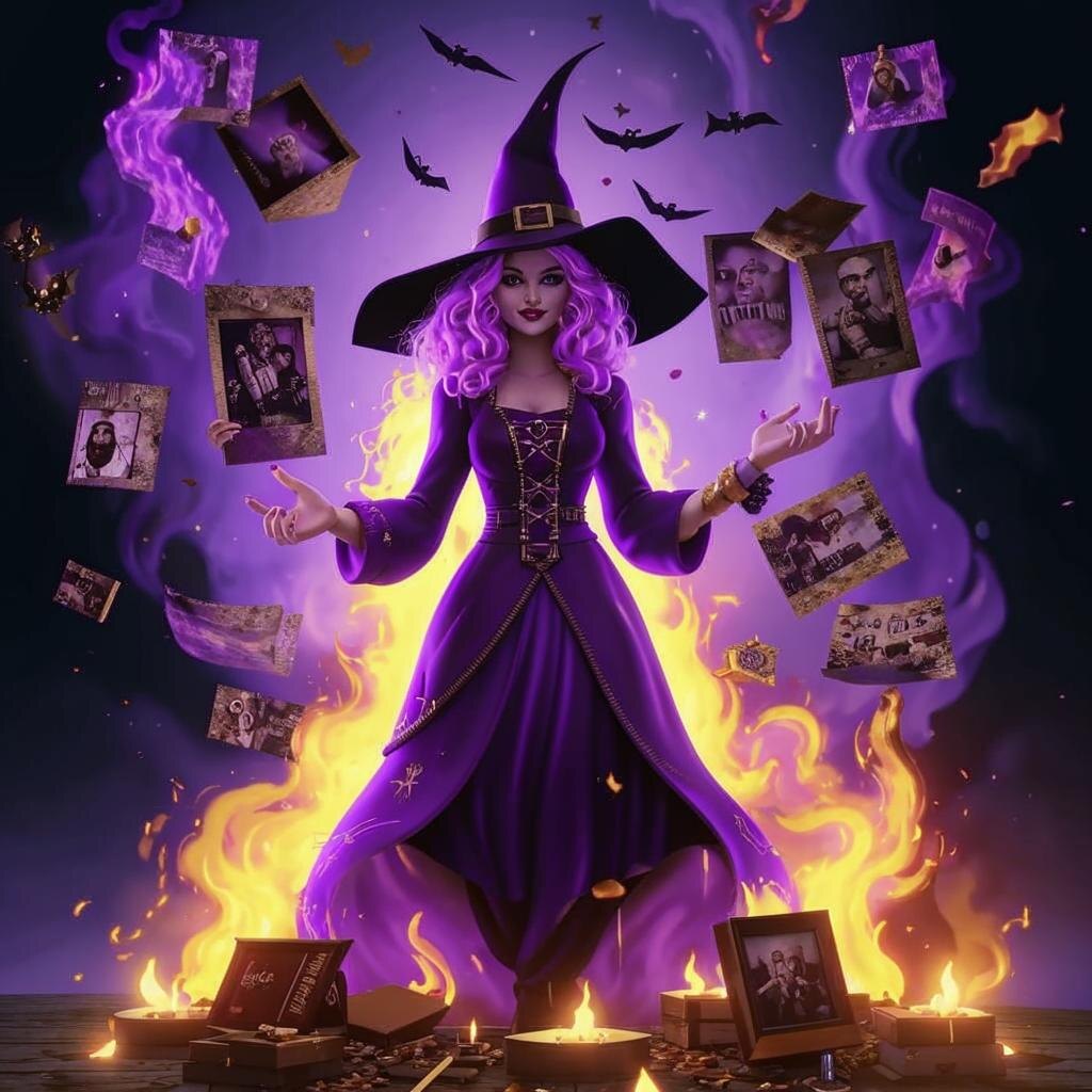 Ведьма сгенерировал Kandinsky by Sber AI