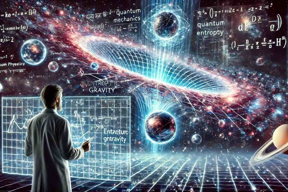 Энтропийная гравитация | Квантовая механика и ОТО | Новая физическая теория
