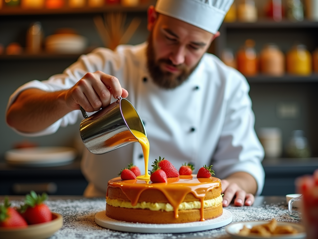 зеркальная глазурь