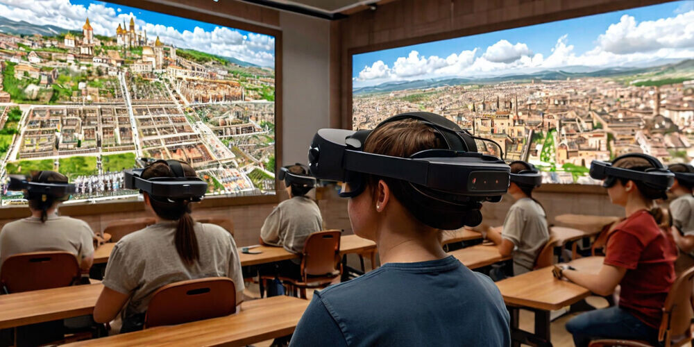    Виртуальная реальность в классе