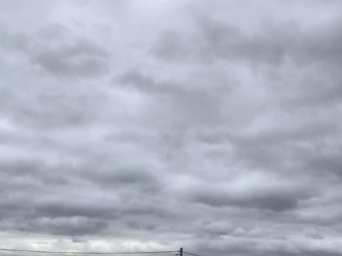 И вот такое небо