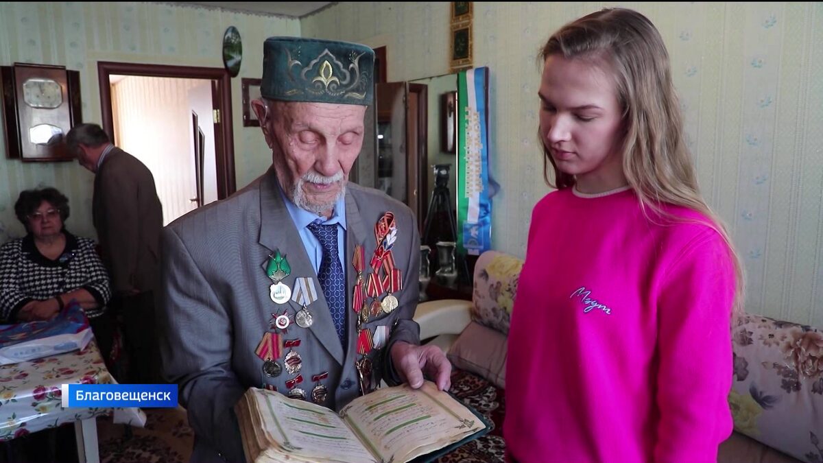    "Вести" пообщались с ветераном Великой Отечественной войны из Башкирии Фаритом Гареевым