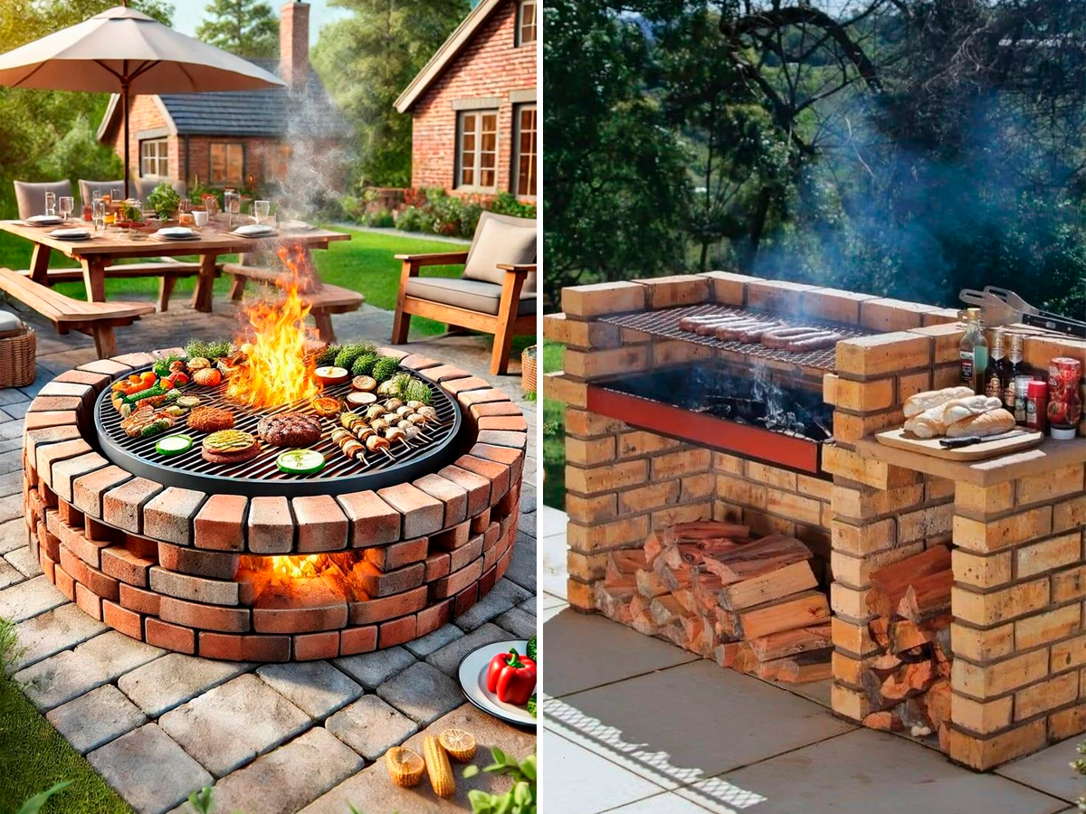 Мангальная зона — центр притяжения на даче