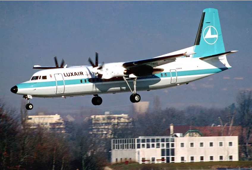 LX-LGB, самолёт, участвовавший в аварии.