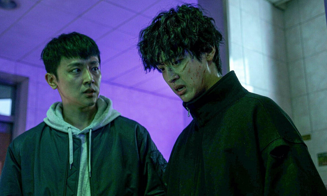 Кадр из фильма "В теле убийцы" 2023