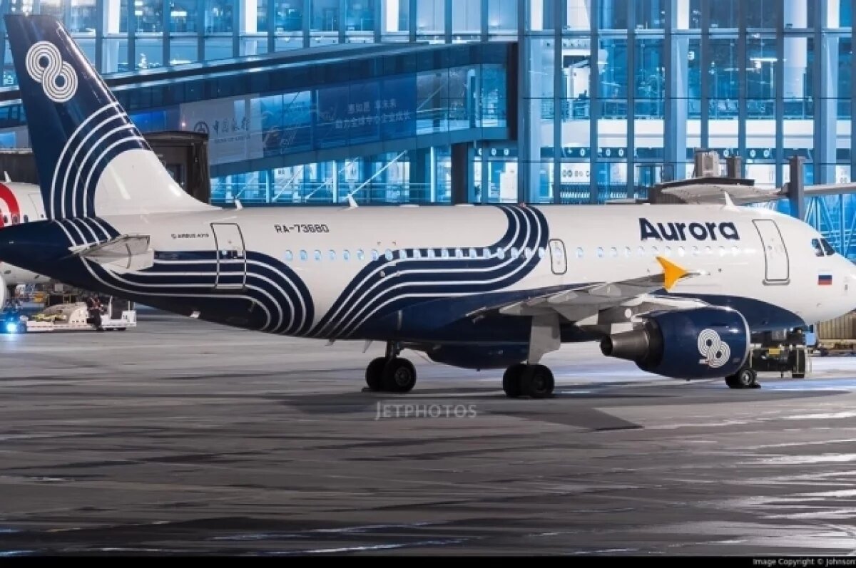    В аэропорту Камчатки перед полетом у самолета обнаружили повреждение