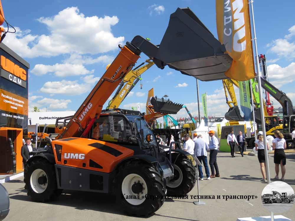  Телескопический погрузчик UMG TLH 3507, премьера на выставке СТТ 2021
