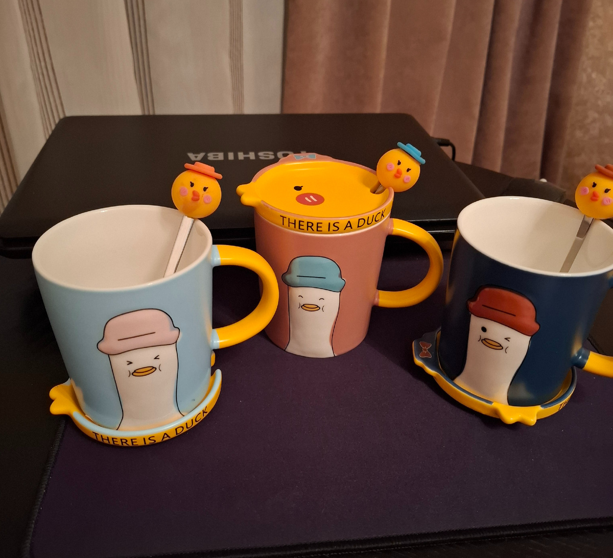 Прикольные чашечки утята.