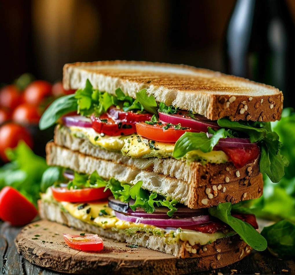 Да даже обычный сендвич или бутерброд может быть сбалансирован и входить в категорию ПП.