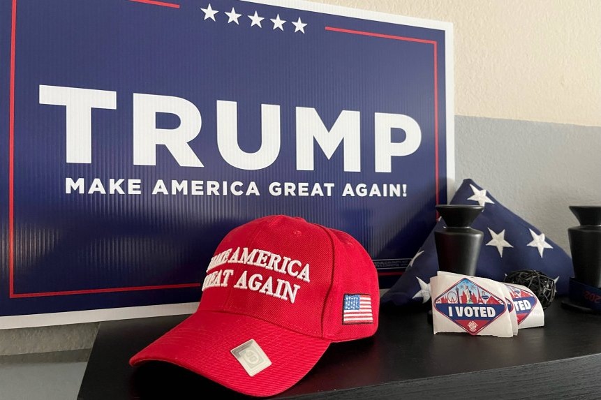 TRUMP MAKE AMERICA GREAT AGAIN IMAGO/Rene Traut