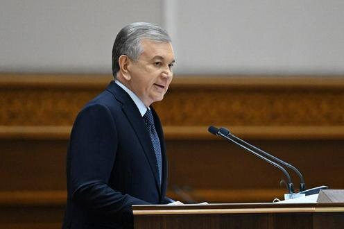 Шавкат Мирзиёев. Фото пресс-службы президента Узбекистана