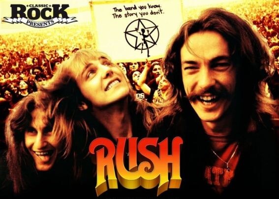 Группа Rush на волне своего успеха с альбомом "2112", 1976 г.