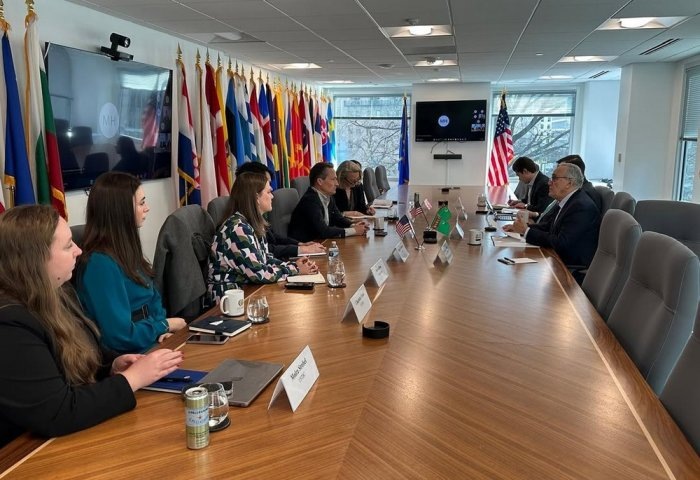 Встреча посла Туркменистана в США Мерета Оразова с представителями ведущих американских компаний, 4 марта, 2025 г., Вашингтон, США (Фото: Посольство Туркменистана в США)