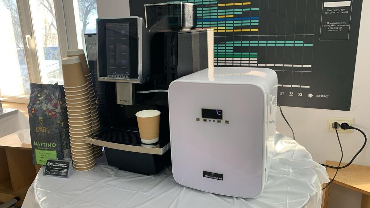 Кофемашина Dr Coffee Proxima F12 Big на кофе бреке 