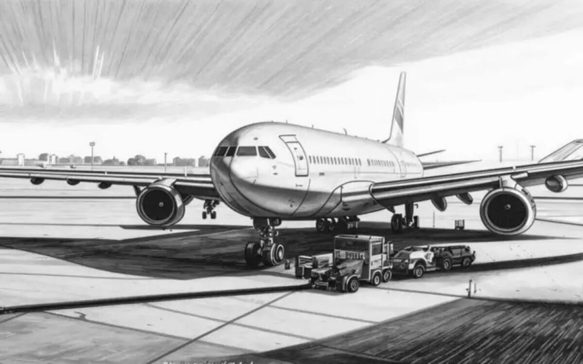    Возбуждено уголовное дело о хищении 54 млн рублей при реконструкции аэропорта в Орле Иллюстрация: нейросеть «Кандинский»