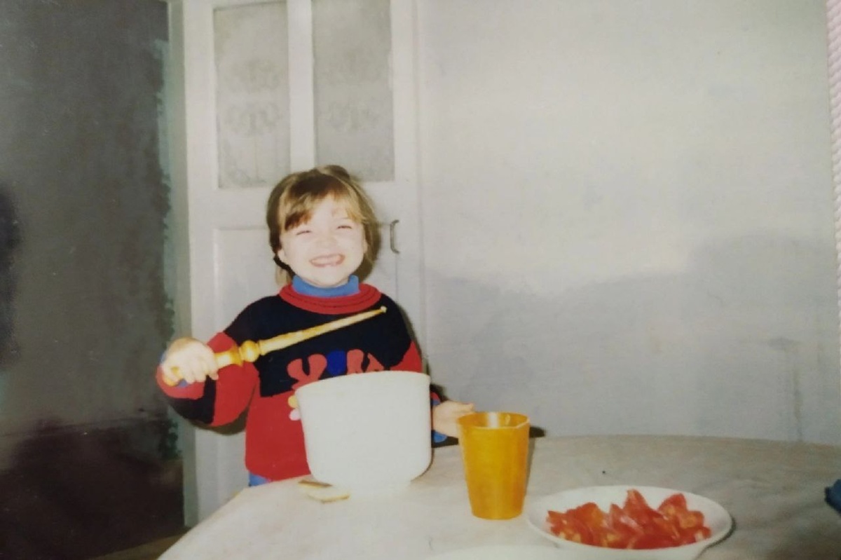 Моё фото из семейного архива. 