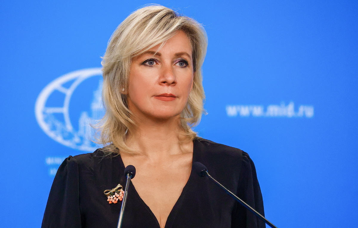    Официальный представитель МИД России Мария Захарова  Пресс-служба МИД РФ/ТАСС