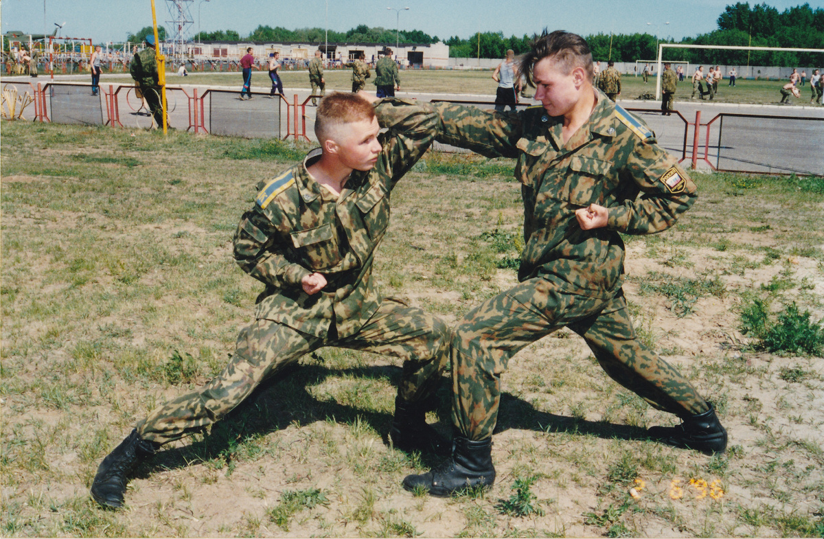 Я и Володя Колосюк, 90-е РВВДКУ