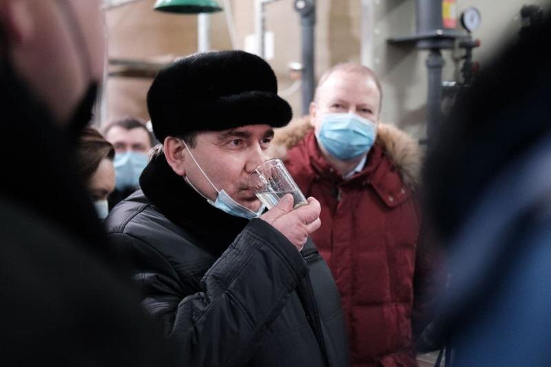    "Экохим-проект", Смирнов на открытии очистных в Верхних Сергах