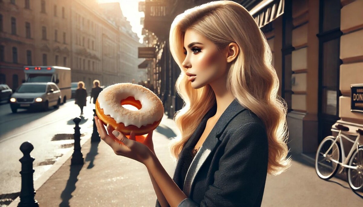 Этот пончик знает что-то, чего не знаю я…