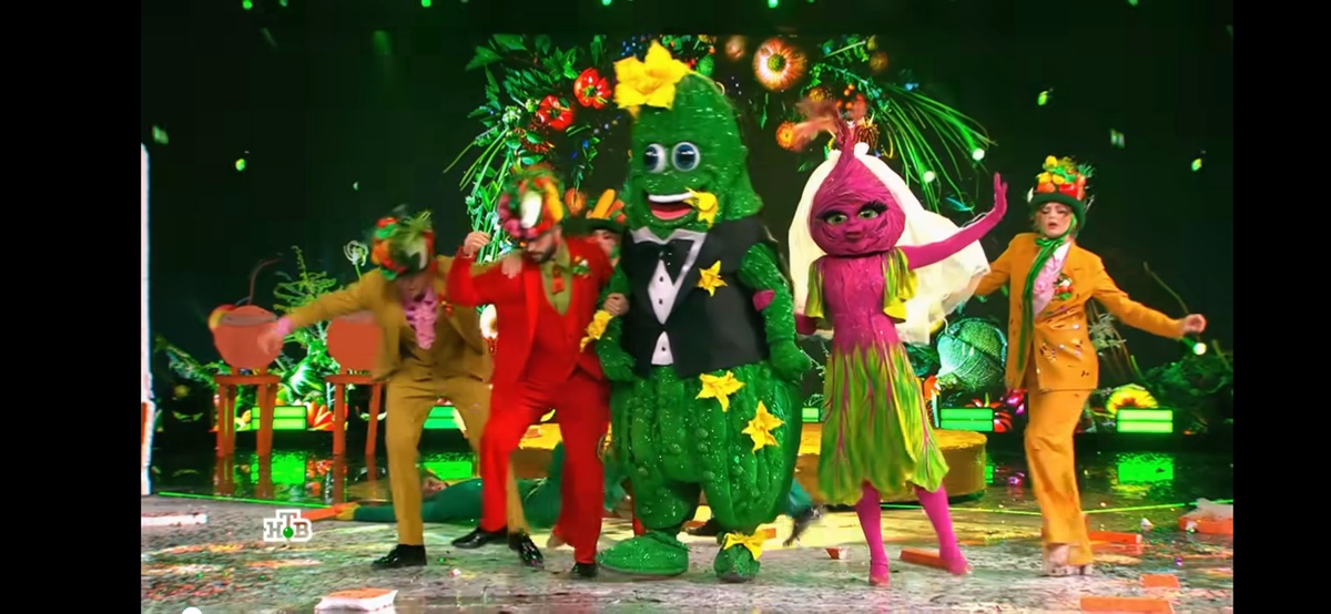 Скрин из телепередачи Шоу "Маска 6"