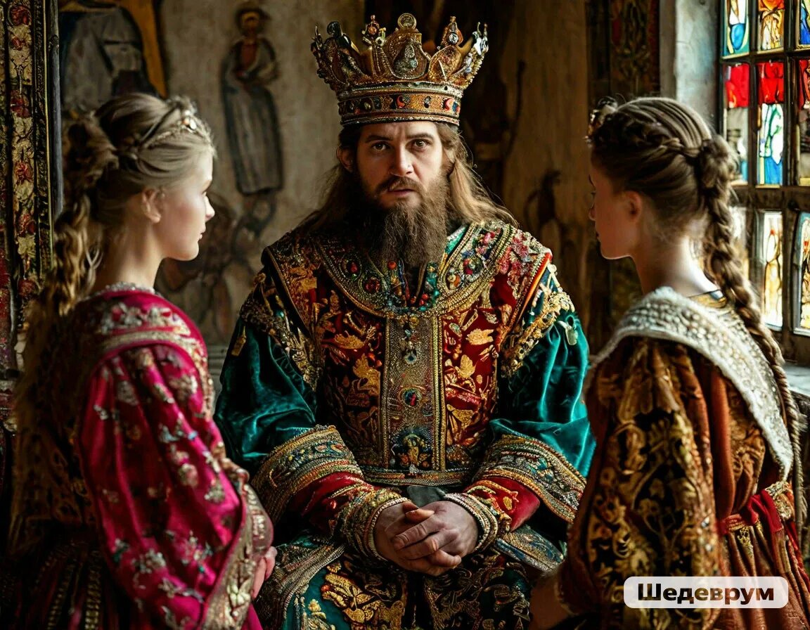  Понятное дело: за счет удачного замужества дочерей. Понимание этого факта и приятие выхода – немного смущало князя, но что делать?