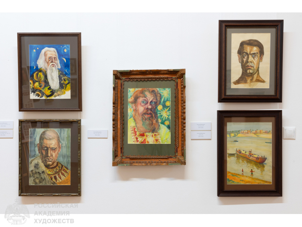 Фрагмент выставки «Из тишины жизни» Александра и Бориса Ведерниковых в МВК РАХ Галерее искусств Зураба Церетели (Москва, Пречистенка, 19). Фото: Виктор Берёзкин, пресс-служба РАХ. 2025.