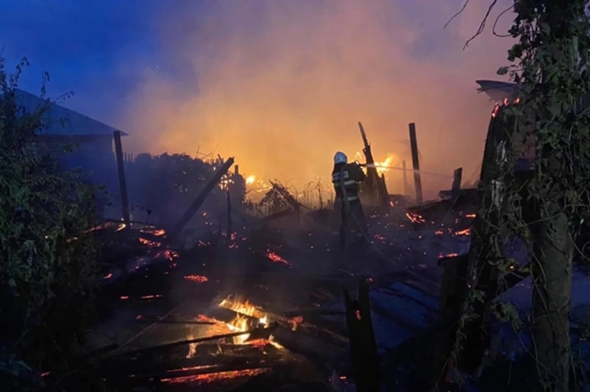    Новоселье после пожара.