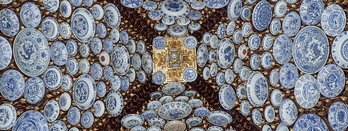 Свод зала во Дворце Сантос. Лиссабон. Современная фотография