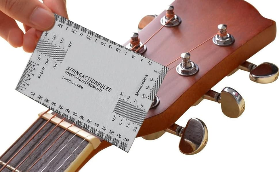 Линейка для измерения калибра струн