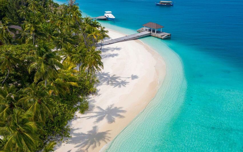 
Самая красивая Мальдивская природа