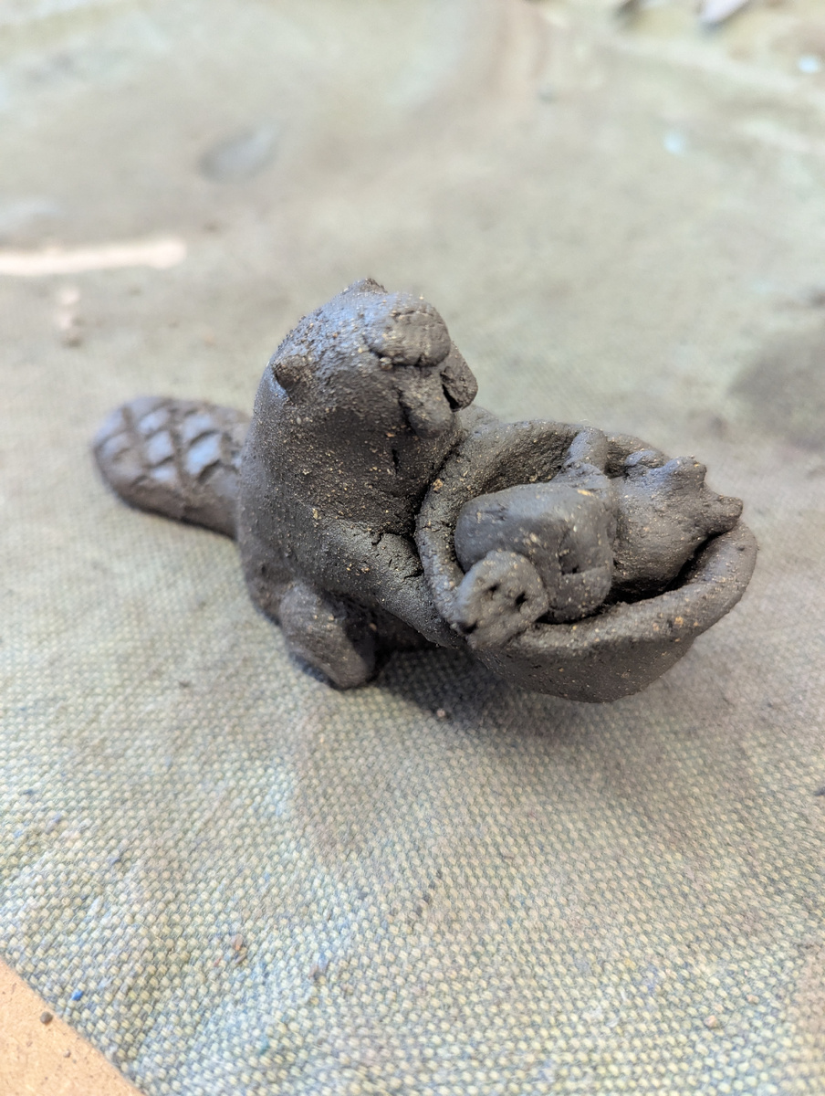 Бобер с овощами 