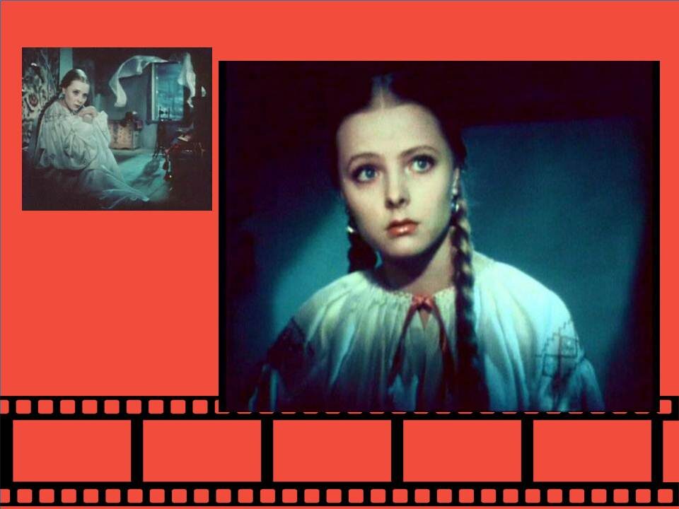 Кадр из фильма "Майская ночь, или Утопленница» 1952