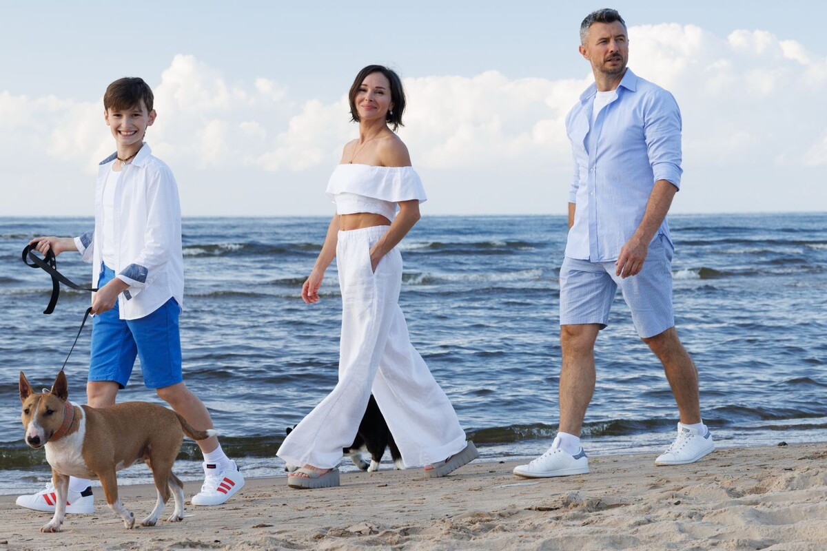 На прогулке.  Фото из личного архива Карины Гиниятуллиной