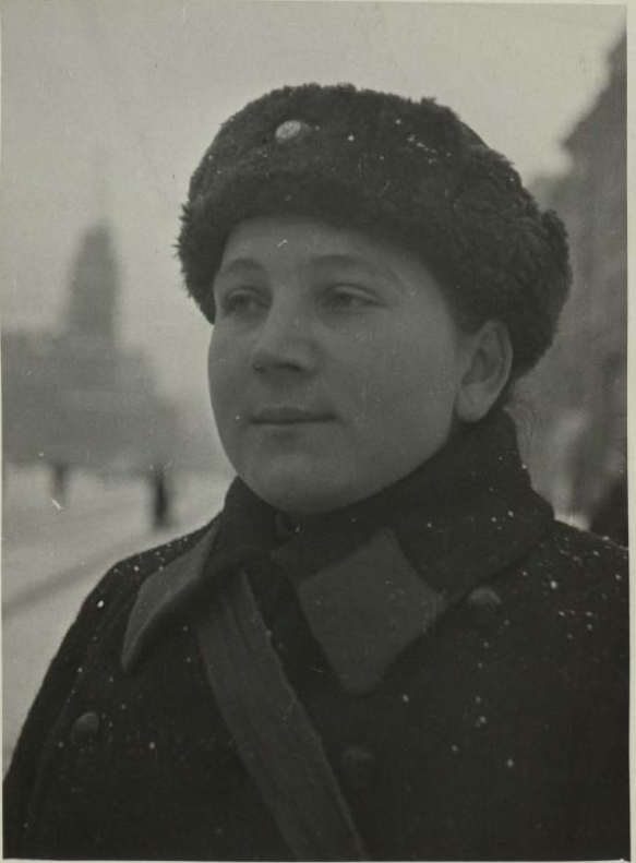 Коробкина Ф.А. Девушка - милиционер. Ленинград. 1942-1943гг.