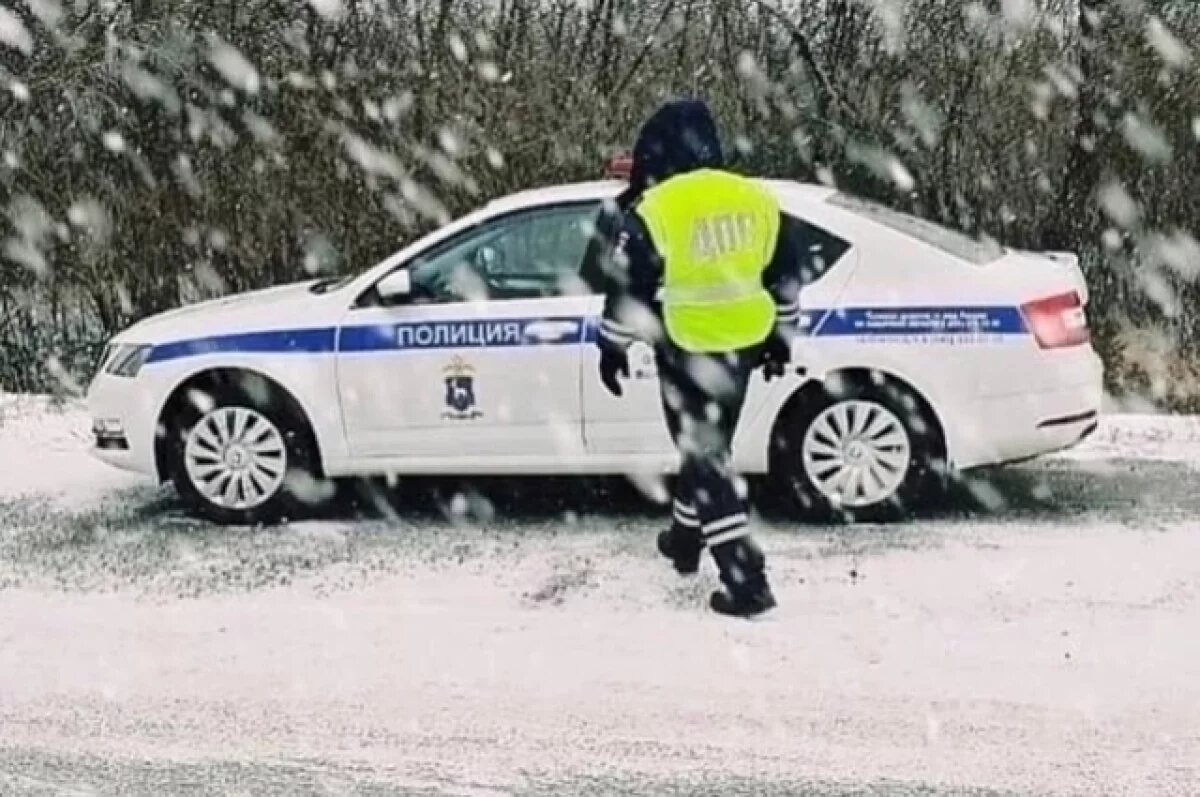    В Самарской области ожидается снегопад, на дорогах усилен контроль ДПС