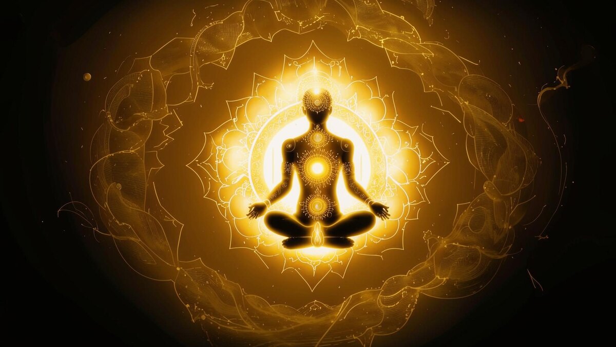 Женщина и 7 чакр